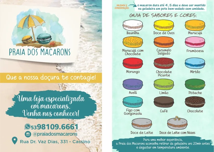 Praia dos Macarons 1 Blog